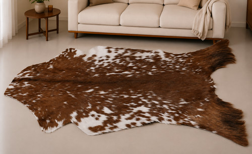 Genuine goat hide - hair, on