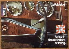 WOLSELEY SIX & 1300 Car Sales