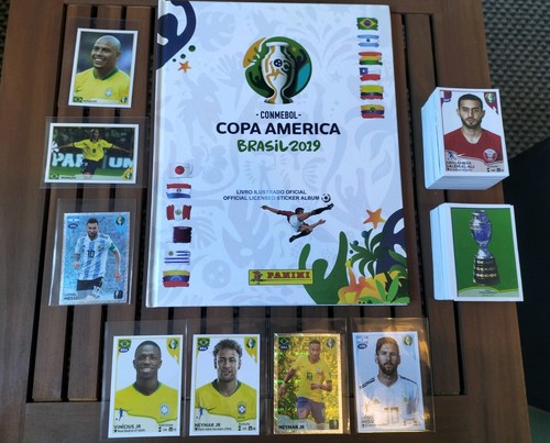 Panini copa america brasil - panini,