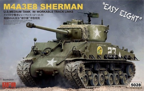 Rye field m4a3e8 sherman easy - field,