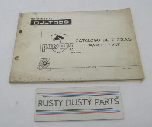 Bultaco original factory 1977 - original,