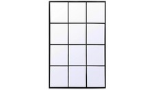 Black Window Wall Mounted