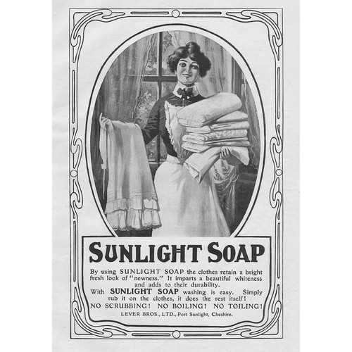 Sunlight soap domestic servant - soap,
