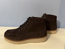 Timberland Britton Mills Chukka Boots - Men's Size 8 UK - Dark Brown