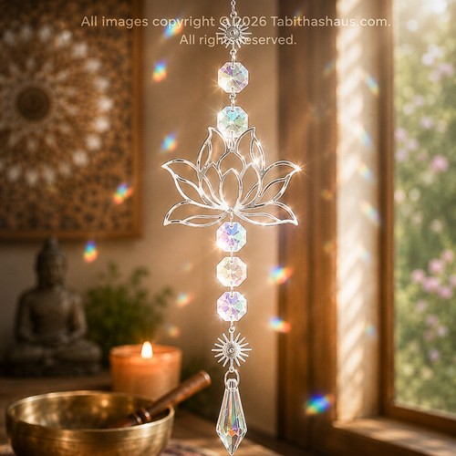 Crystal lotus flower - crystal,