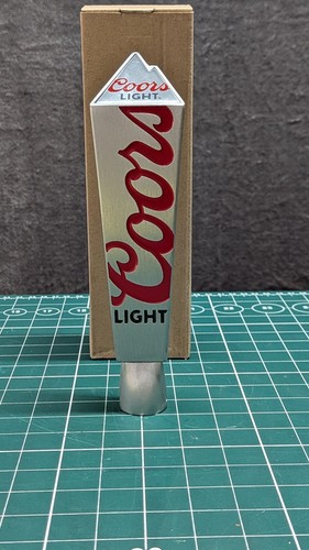 Coors light aluminium beer tap - light,