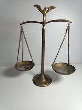 Vintage Brass Balance Scales