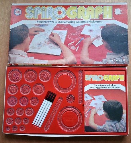 Complete vintage spirograph - complete,