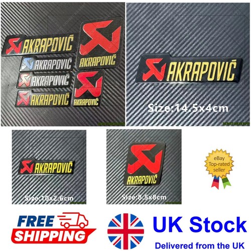 Motorcycle sticker akrapovic - sticker,