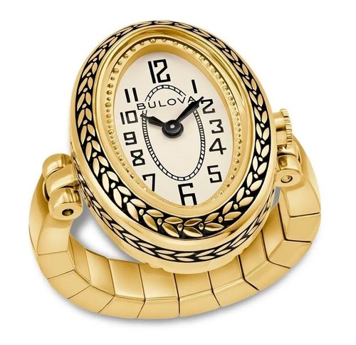 Bulova gold womens analogue - bulova,