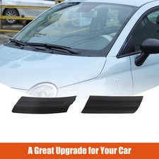 2Pcs Black Front Wiper Scuttle