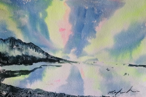 Original watercolour painting - original,