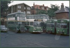 Original Bus Slide - London Country Dorking 20/7/75 inc OLD715 & HPF316N