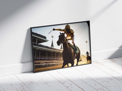 Horse racing poster - horse,