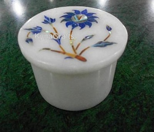 Lapis lazuli inlay jewelry box - lazuli,
