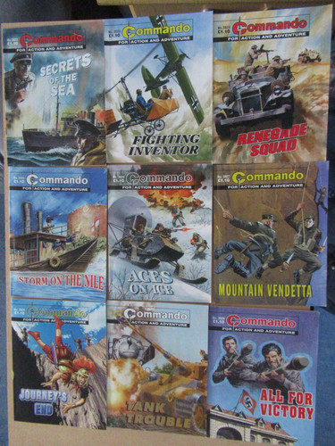 Commando comics job - 9,