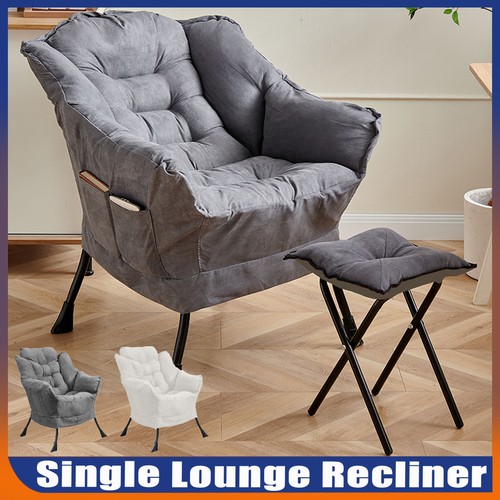 Large fabric lazy chair relax - large,