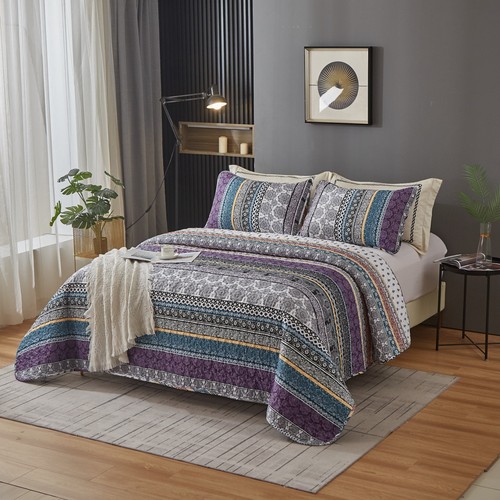 Pcs luxury quilted bohemian - luxury,