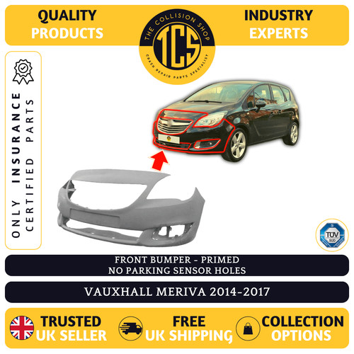 Front bumper primed - bumper, vauxhall