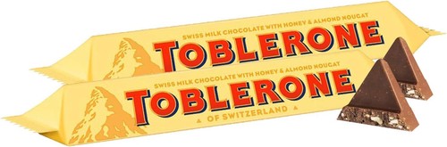 Toblerone swiss milk chocolate - toblerone,
