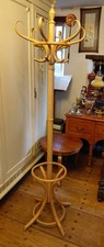 Vintage Bentwood Hat Coat & Stick Stand 72 Inches Tall