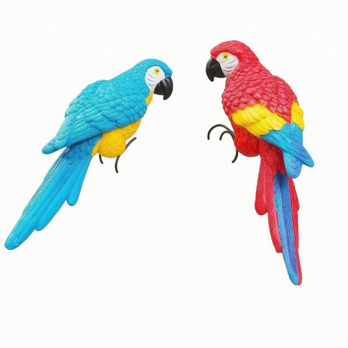 Pieces hanging parrot - pieces, statue