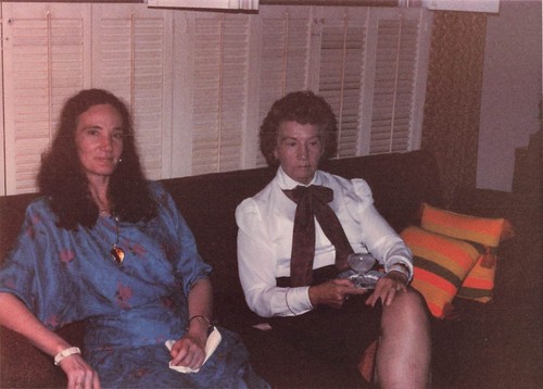 Two women 1988 - women, snapshot