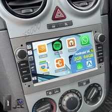 DAB+ Android14 For Vauxhall Corsa 2006-2014 Car Stereo Radio Carplay GPS SAT NAV