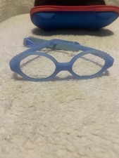 SECG Children's Flexible Eyeglasses Model 3543700 with Strap In Case