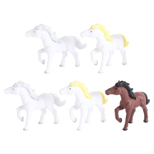 Pcs horse figurines - ,
