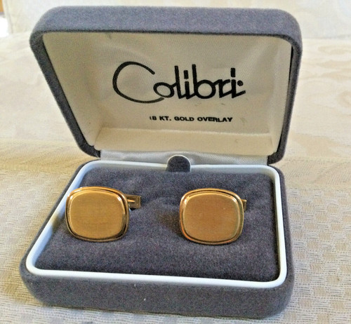 Colibri cufflinks with 18kt - with,