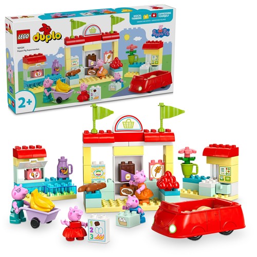 Lego duplo peppa - lego, pig