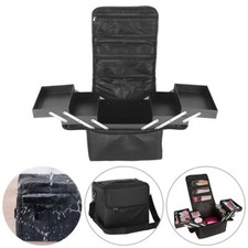 Extra Large Vanity Case Beauty Box Make up Jewelry Cosmetic Nail Tech Storage