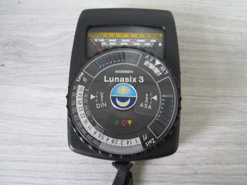 Gossen lunasix light meter - gossen, 3
