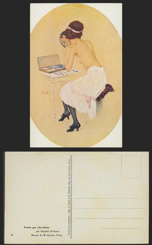 Raphael kirchner old - kirchner, postcard