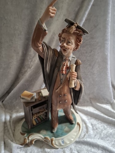 Capodimonte figure scholar - figure,