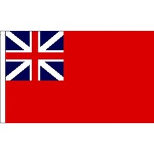 9" x 6" (23 x 15cm) Red Ensign