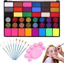 Face Painting Kit, 42 Vibrant