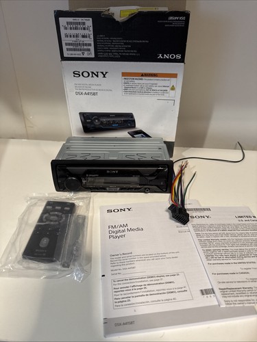 Sony dsx a415bt - sony, fm/am