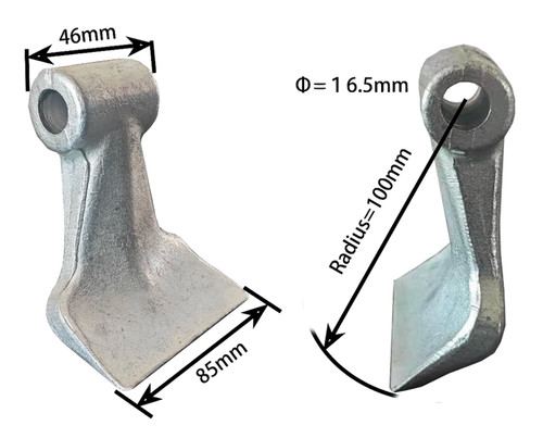 Flail mower blade hammer - blade, (set