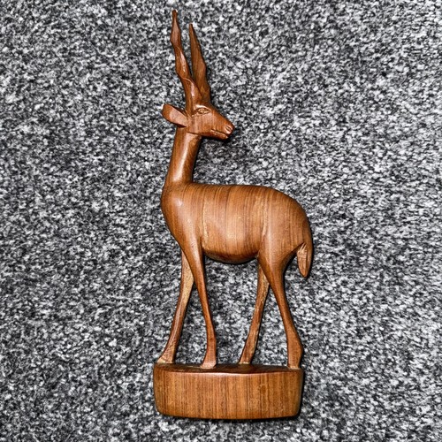 Vintage hand carved wooden - hand,