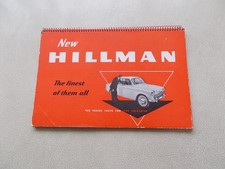 HILLMAN MINX SERIES 1 1956/57