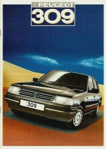 Peugeot 309 1986 market - 1986-87,