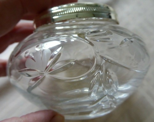 Cut crystal potpourri posy - or,