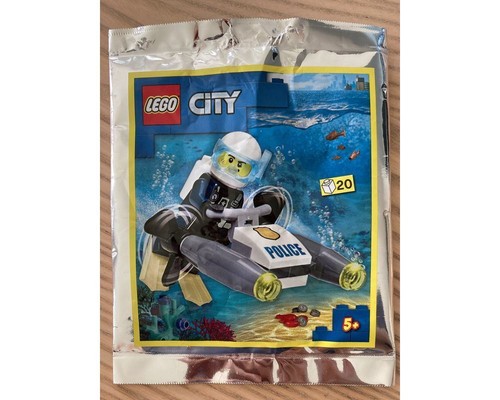 Lego city police diver - city, with