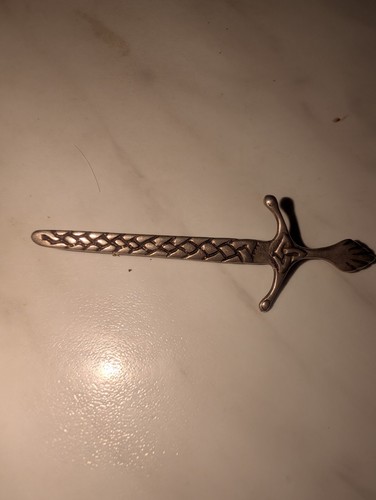 Scottish iona silver brooch - iona,