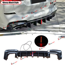 Gloss Black Rear Diffuser Lip