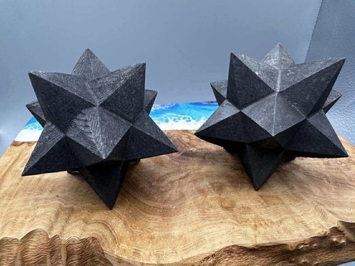 Crystal merkaba shungite - 1,