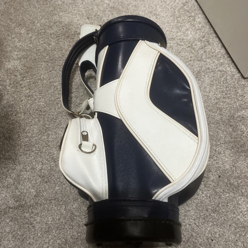 Vintage mini golf bag navy - vintage,