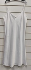 BY MARLON LADIES WHITE SATIN V